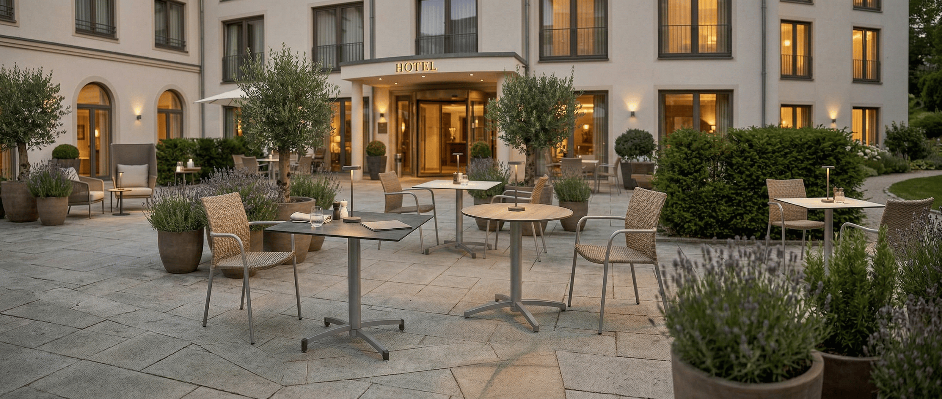 Terrassentische