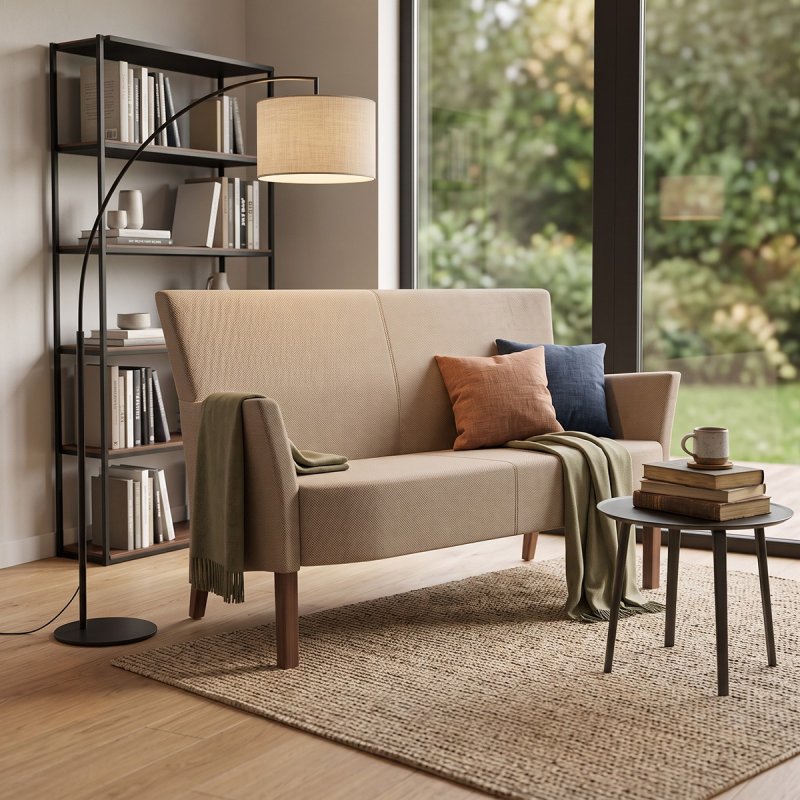 BROOKLYN 2-Sitzer Sofa für Gastronomie, Hotel & Objekt