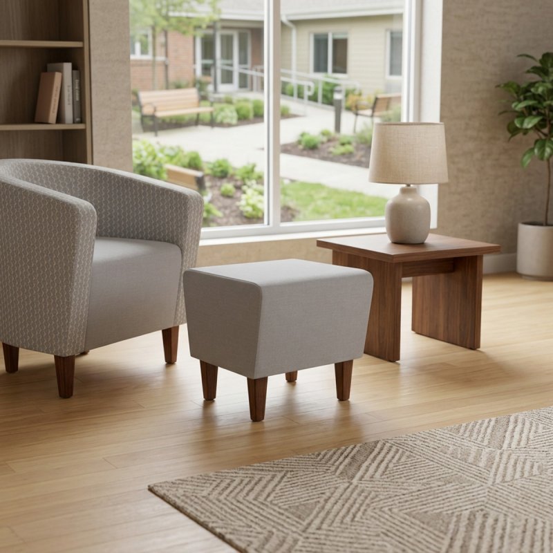 Polsterhocker MANHATTAN 50x50 cm | SETRADA
