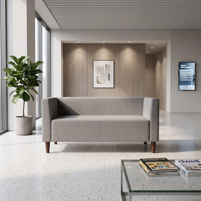 CUBE Kollektion bestehend aus Loungesessel und Loungesofa