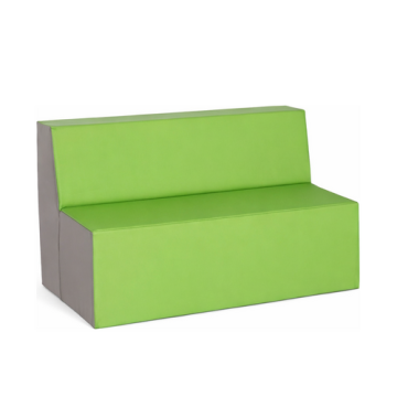 Vollschaum Sofa "Adria" für Hort - Sofa mit Rückenlehne