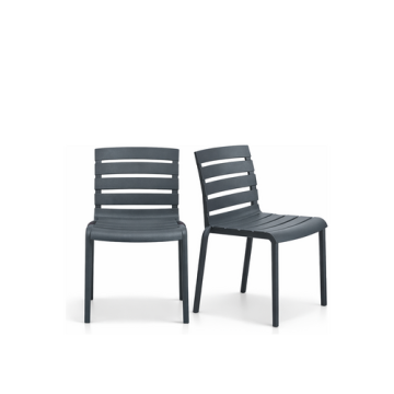 KETTLER® Terrassenstuhl "Ponza", stapelbarer Kunststoffstuhl in stylischen Farben