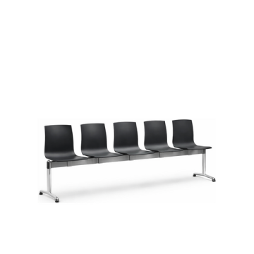 Traversen- Wartezimmerbank 5-Sitzer "Alice 2763"