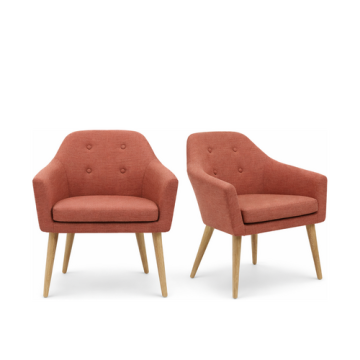 Loungesessel "Shell - CS-B-1234" Buche/Eiche