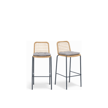 Terrassen Barhocker "Laura" honey, stapelbar