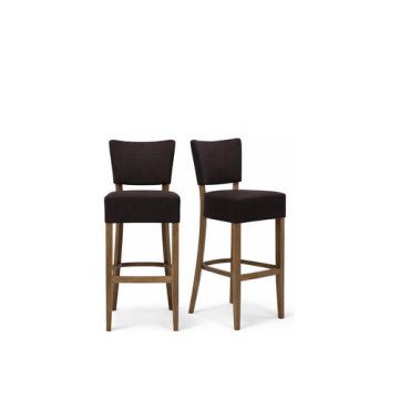 FAMEG Designer Barhocker mit Rückenlehne "Tulip.2 PBH-BST-9608/1"