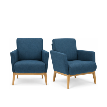 Loungesessel "Montana CS-B-1430" Buche / Eiche