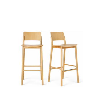Massivholz-Barhocker Spark – Komfort & Stil für Gastronomie und Hotels