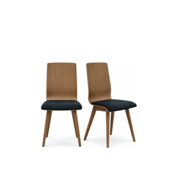 FAMEG Designer Holzstuhl "Cleo - HS-A-1601" Buche/Eiche