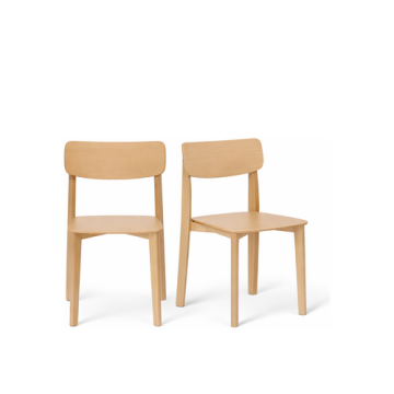 FAMEG Designer Holzstuhl "Pala - HS-A-1907" stapelbar