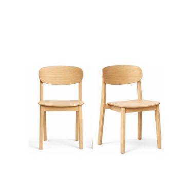 FAMEG Designer Holzstuhl "Linia HS-A-2324" – Eleganz & Komfort für Gastro & Hotels