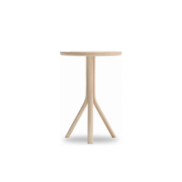 Holztisch "Trevo" - mit Ø60 cm Platte für Hotel & Gastro