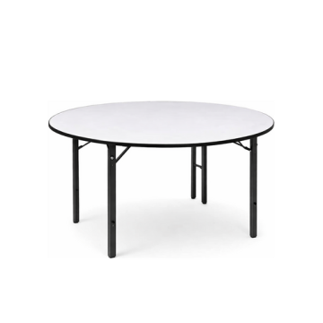 Klapptisch/Banketttisch "Dinner Molton" rund