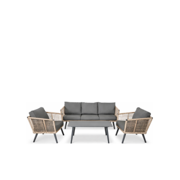 Outdoor Lounge-Set 'Mallorca' inkl. Tisch, anthrazit