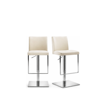Bar- und Tresenhocker "Despina", dreh- und höhenverstellbar, beige