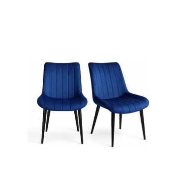 Polsterstuhl "Knox"-Blau