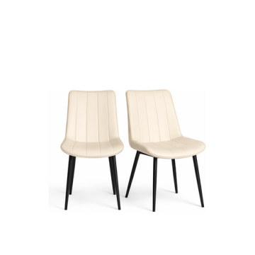 Polsterstuhl "Knox"-Creme