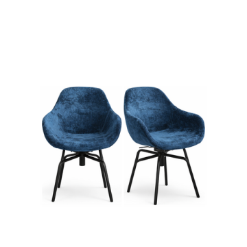 Sitness "Madrid" mit Loft-Metallgestell, dreh- & höhenverstellbar