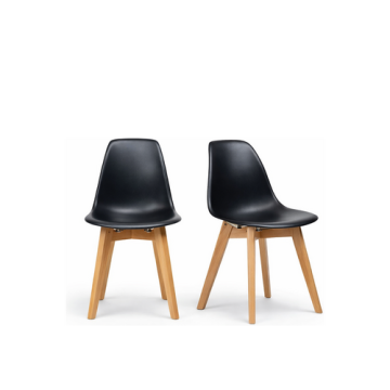 Stapelstuhl Keeve Trendy in schwarz