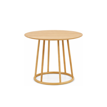 Ablagetisch/Beistelltisch "Candy STK-1805" - mit Ø 60 cm cm Platte in Buche/Eiche