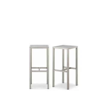 Terrassen Barhocker "JABEL" grau