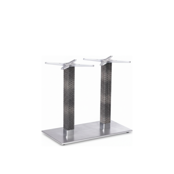 Outdoor-Tischgestell "TG Flecht 408 roca"