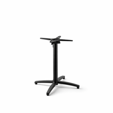 Outdoor -Tischgestell "TG-Mellin" in schwarz, klappbar