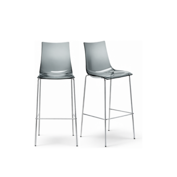Barhocker "Zebra - 2545" mit Metallgestell