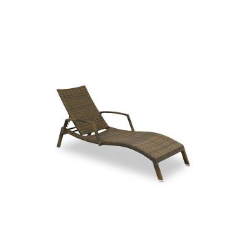 Sonnenliege "Relax Deluxe" in burned
