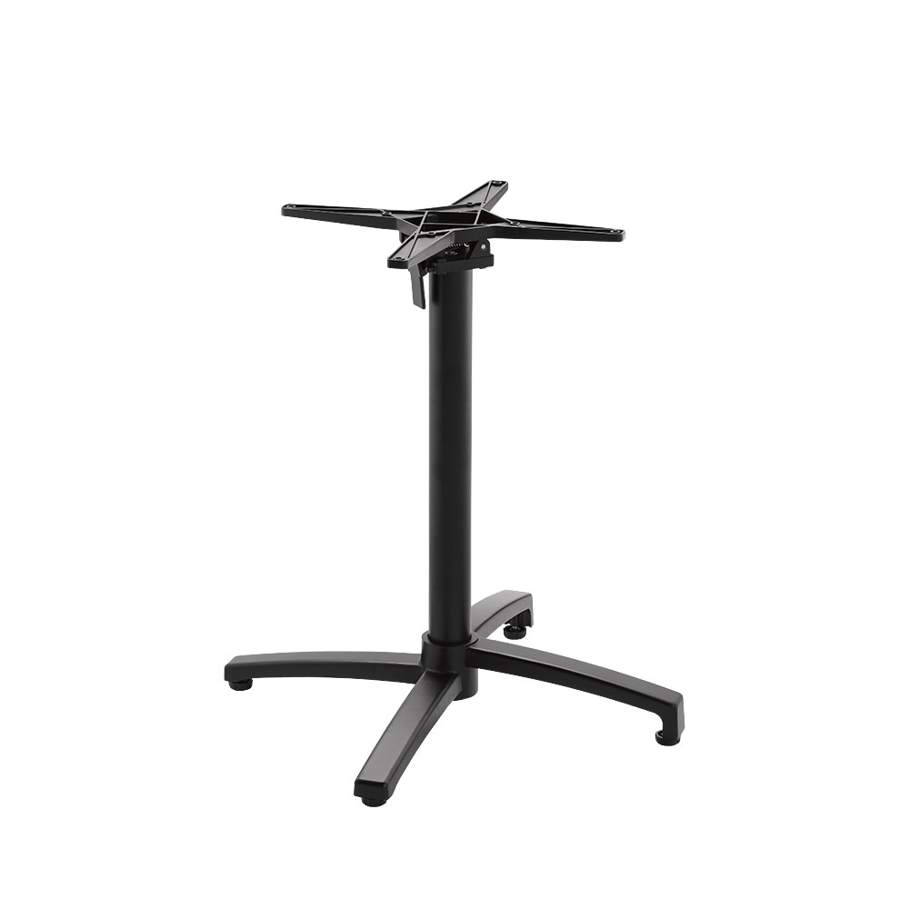 Outdoor -Tischgestell "TG-Mellin" in schwarz, klappbar