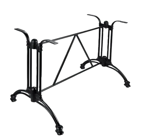 Outdoor-Tischgestell "TG-Henna-Double" in schwarz