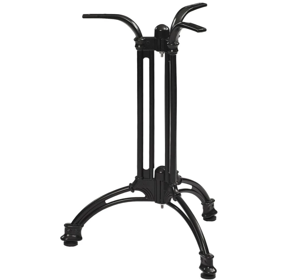 Outdoor-Tischgestell "TG-Henna-3" in schwarz