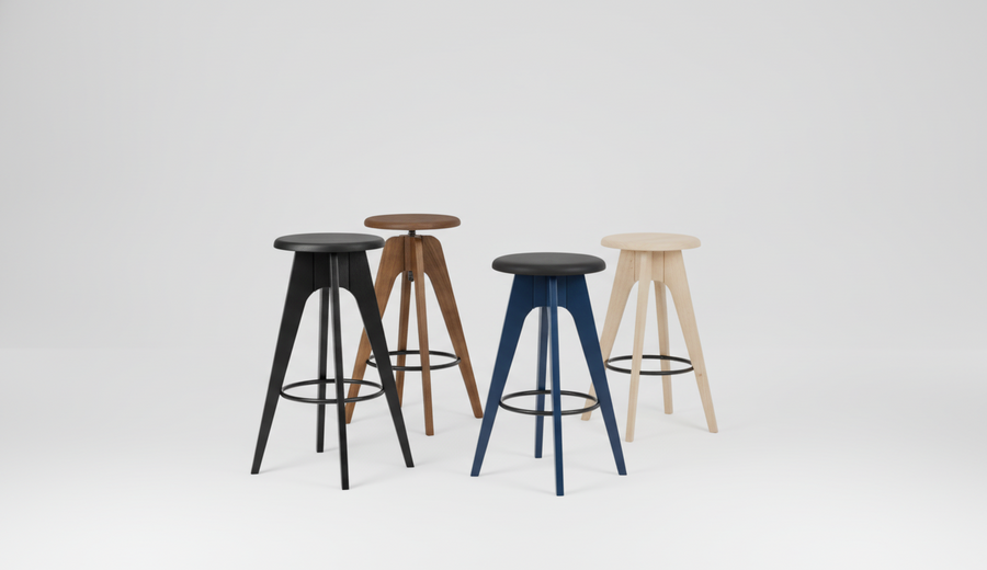Holzhocker Tom