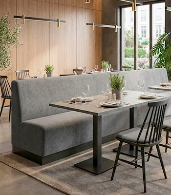 Indoor-Möbel für Gastronomie & Hotellerie