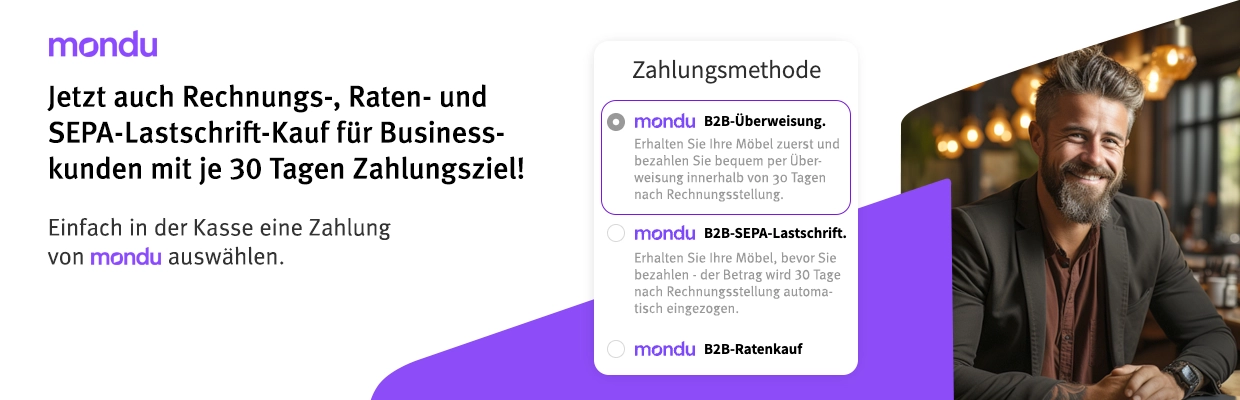 Mondu Rechnungs- und Ratenkauf für Businesskunden